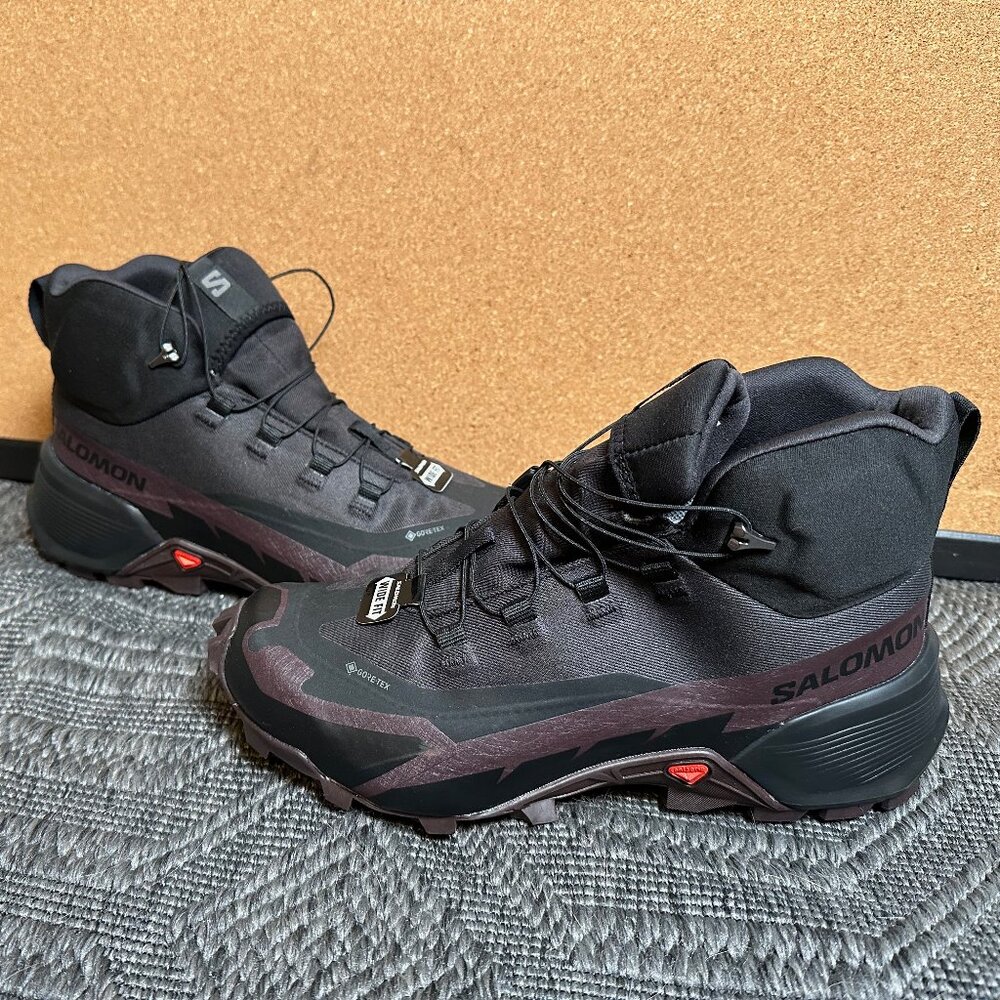NWT Salomon Women's Cross Hike Mid 2 GTX Gore-Tex Hiking Boot WIDE Sz 8